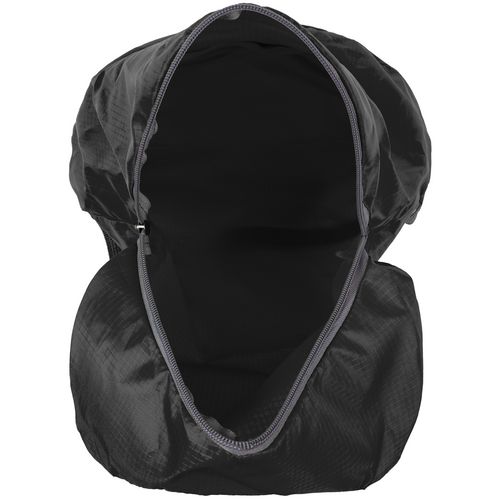 Складной рюкзак с логотипом Черный