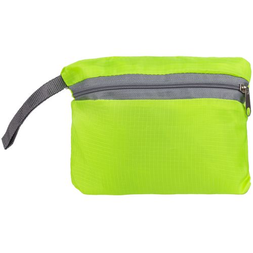 Складной рюкзак с логотипом Зеленое-яблоко