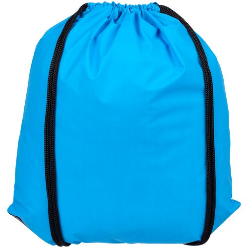 Рюкзак-мешок из светоотражающей ткани с логотипом Синий