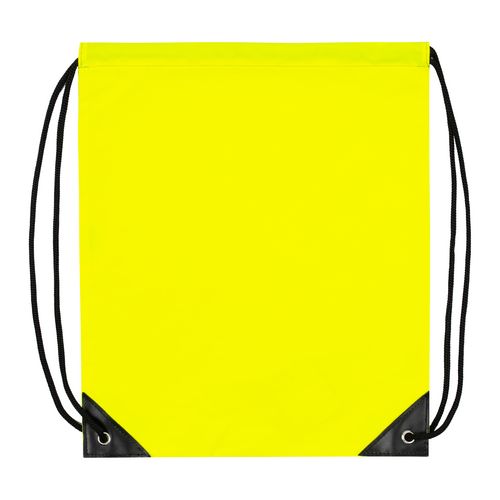 Рюкзак-мешок из светоотражающей ткани с логотипом Желтый