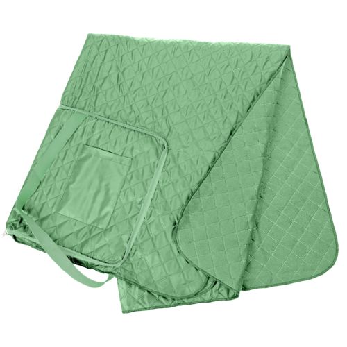 Плед для пикника с непромокаемой подкладкой с логотипом Светло-зеленый