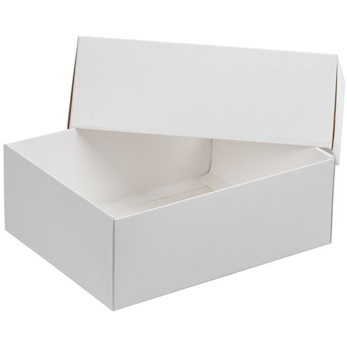 Цветная коробка с логотипом Белый