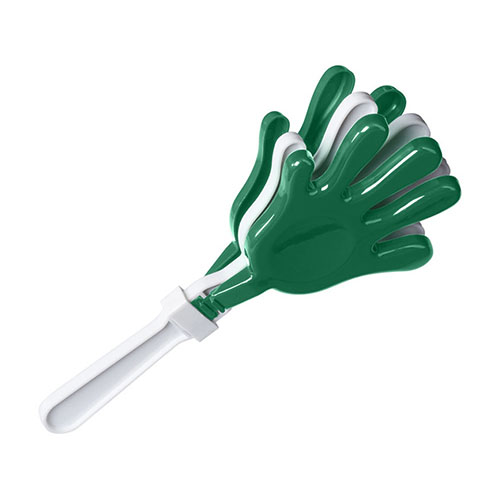 Ладошки-трещотки с логотипом Зеленый
