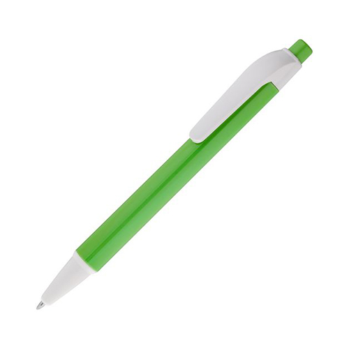 Блокнот на пружине с логотипом и ручкой Зеленый