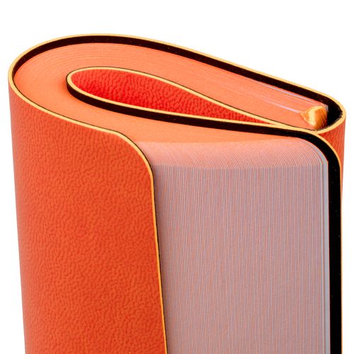 Мини ежедневник с логотипом (192 стр) Оранжевый