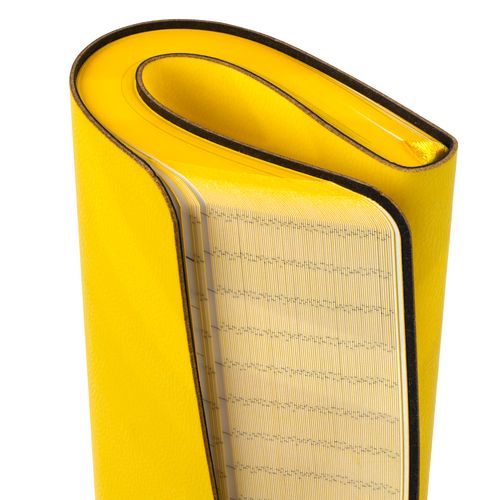 Мини ежедневник с логотипом (192 стр) Желтый