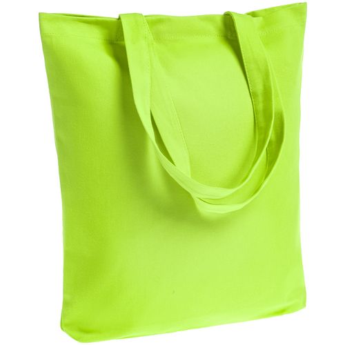 Холщовая сумка шоппер с печатью Зеленое-яюлоко