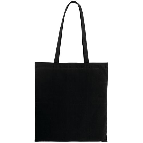 Хлопковая сумка с логотипом Черный